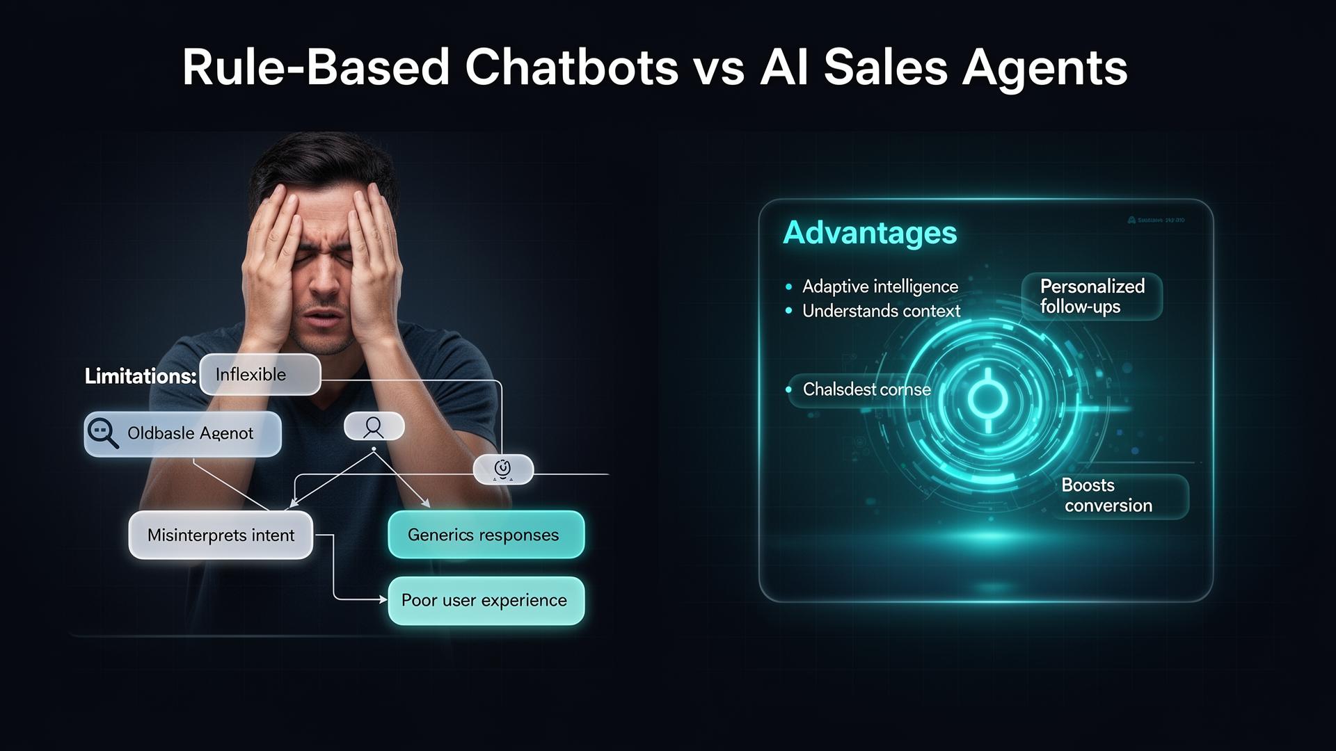 AI Sales Agents vs. Chatbots: Why Rule-Based Bots Are Killing Your ...